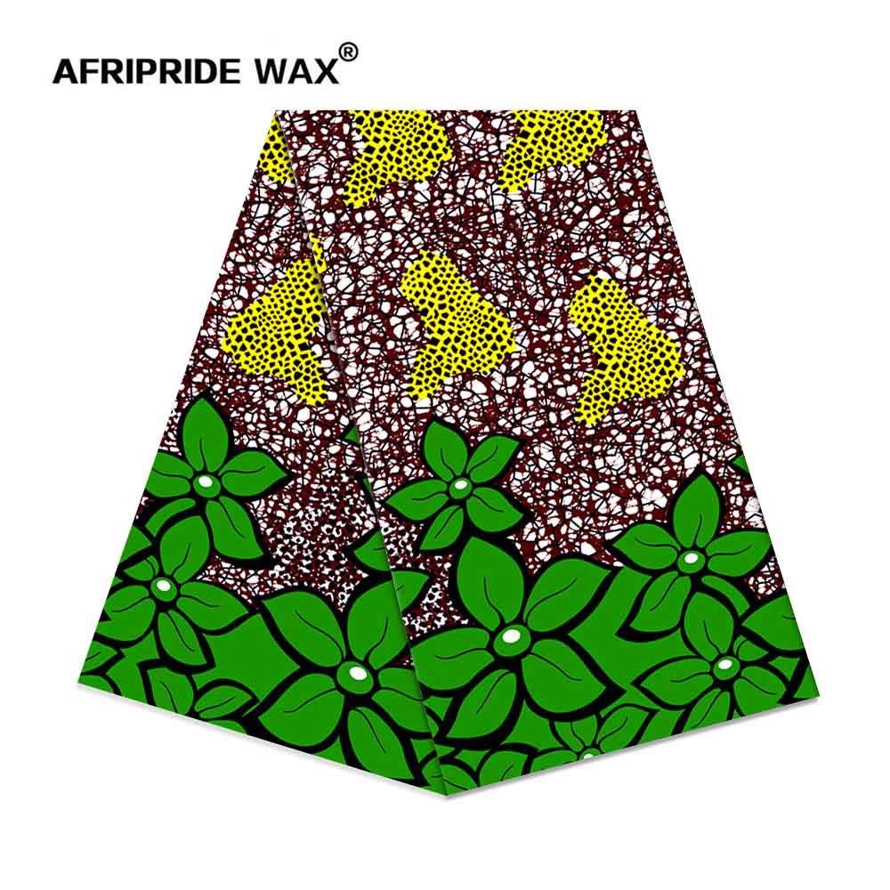 Size 6 African Wax Cotton Fabrics