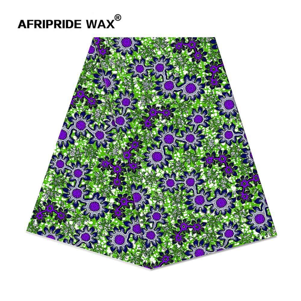 Size 6 African Wax Cotton Fabrics