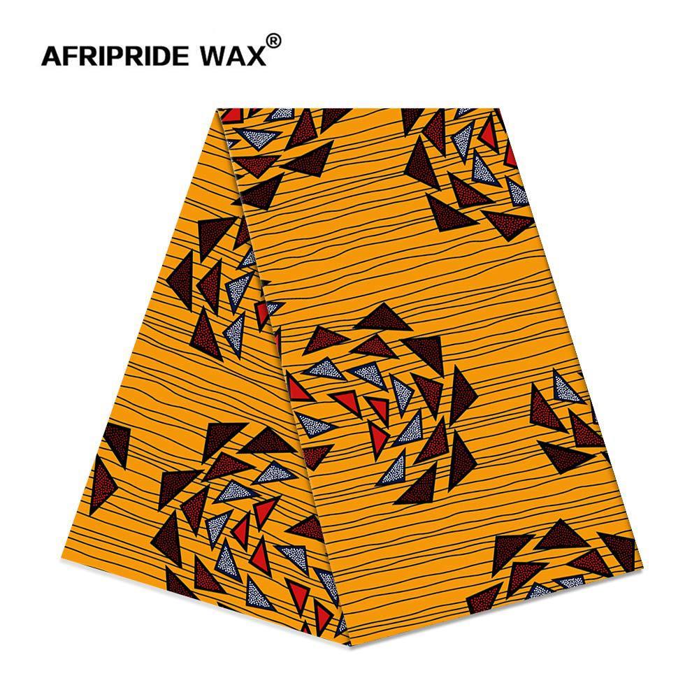 Size 6 African Wax Cotton Fabrics