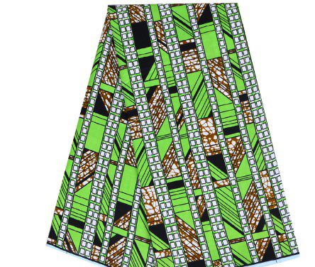Africa Double Geometric Print Fabric