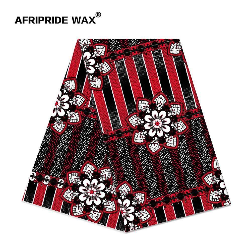 Size 6 African Wax Cotton Fabrics