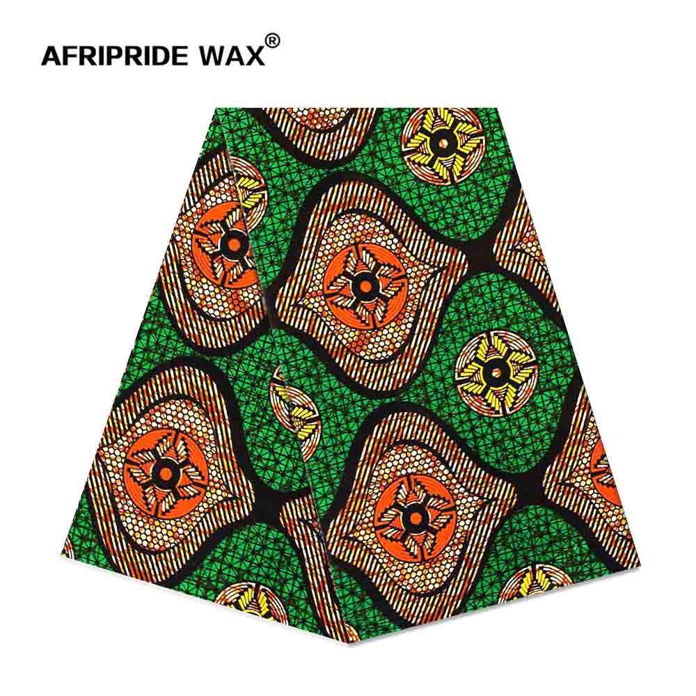 Size 6 African Wax Cotton Fabrics