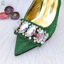 Load image into Gallery viewer, Pointed Toe Shoes With Clutch Bag