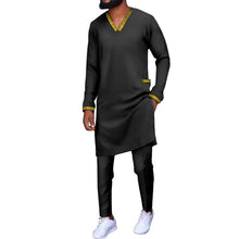 Load image into Gallery viewer, 2 Piece Long-Sleeve Dashiki and Trouser