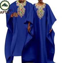 Load image into Gallery viewer, African Couple &#39;s  Embroidery  3 Pieces
