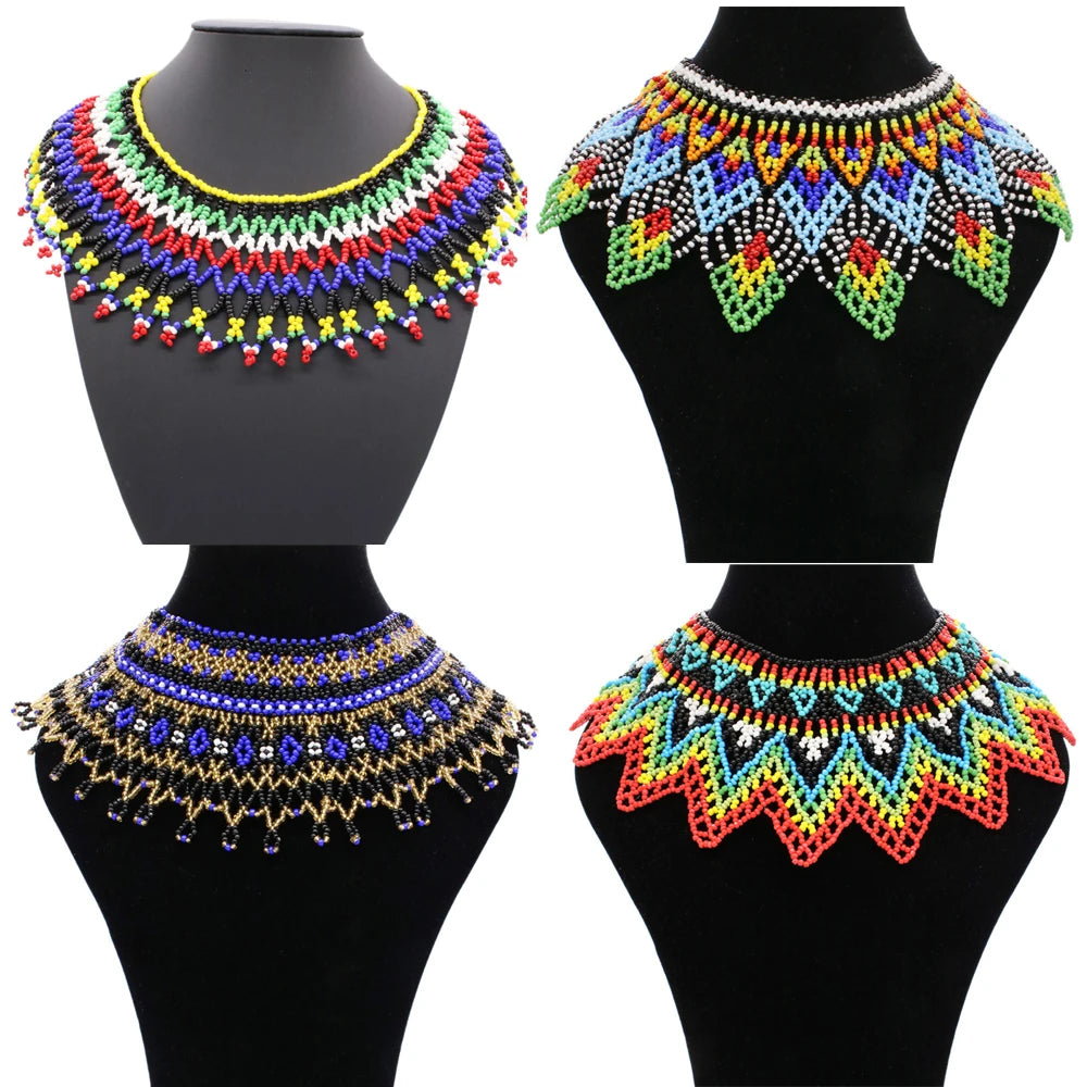 African Tribal Ethnic Colorful Beads