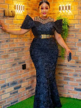 Load image into Gallery viewer, African Luxury Sequin Gown