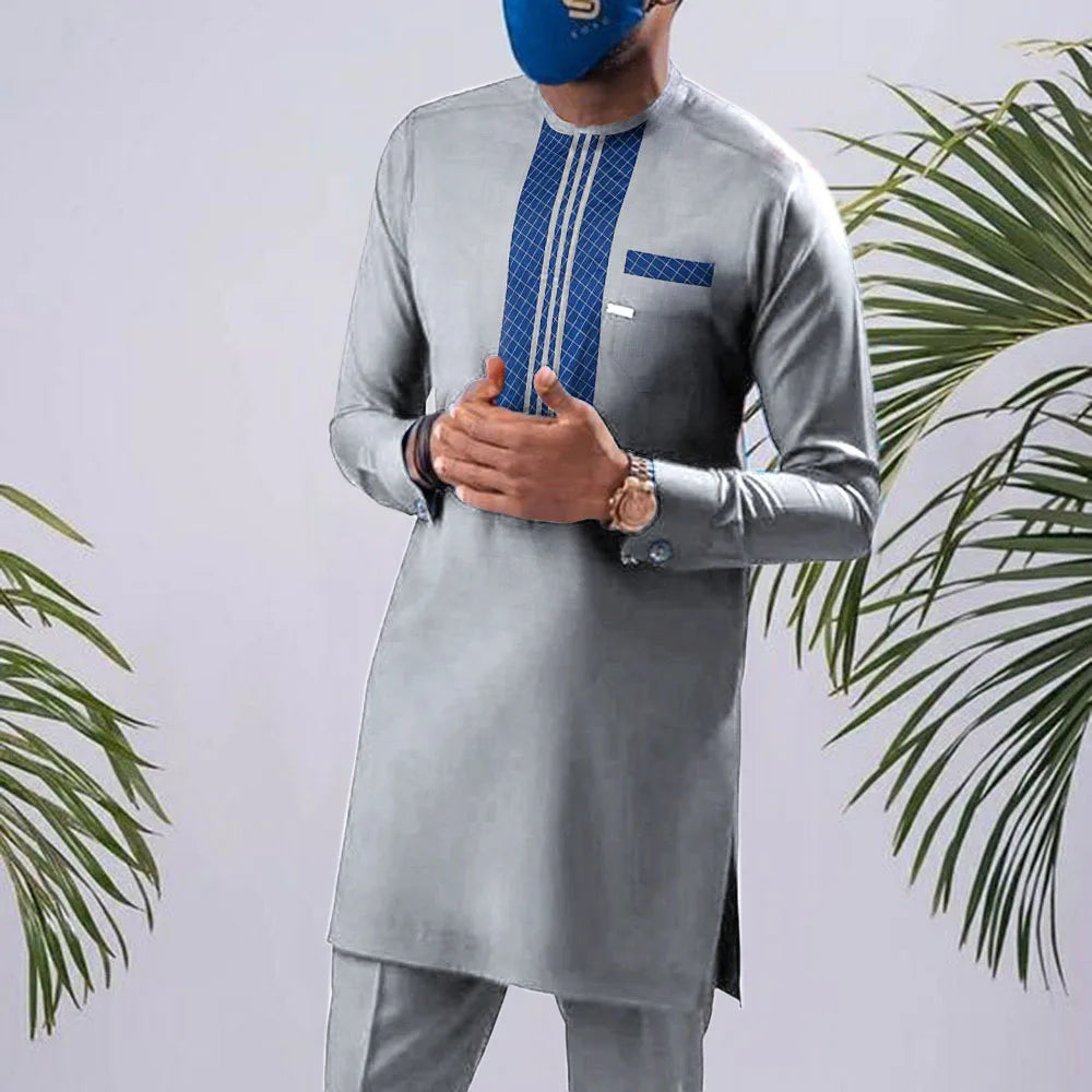 African Men's Dashiki Suits