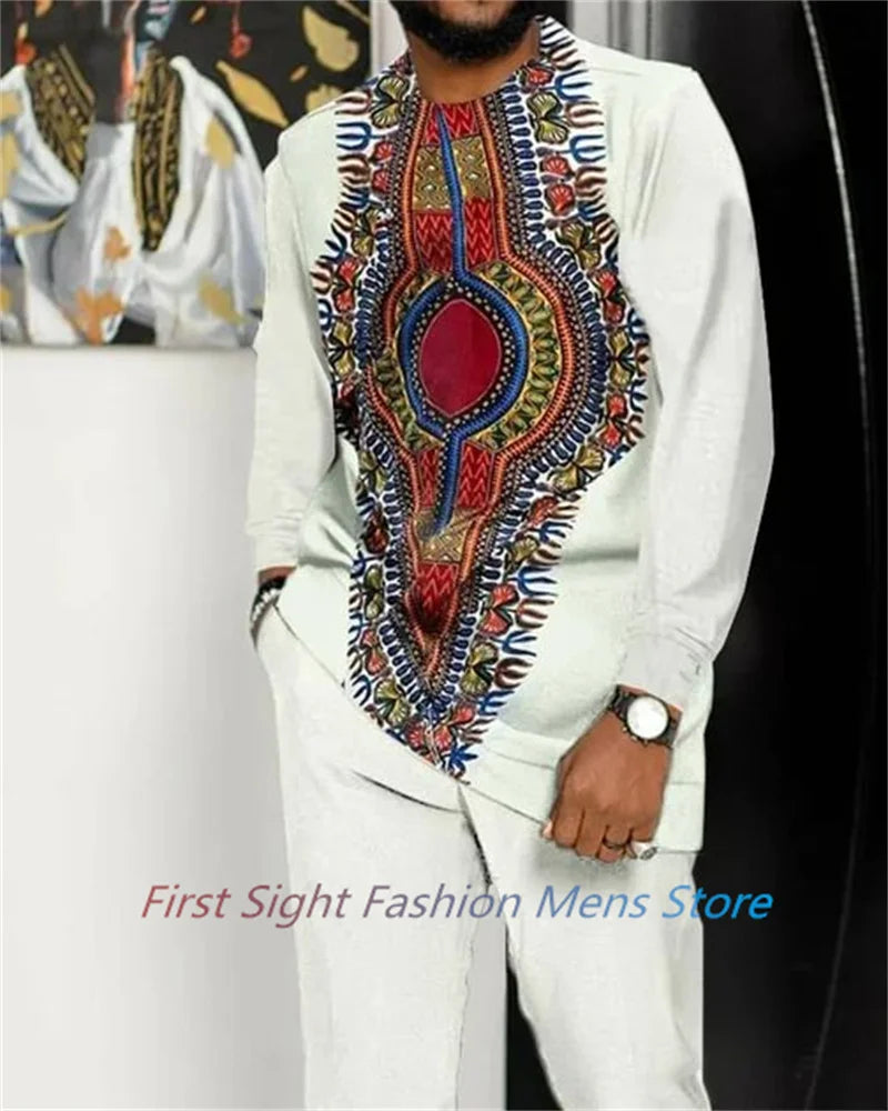 African Man Traditional 2-piece Set