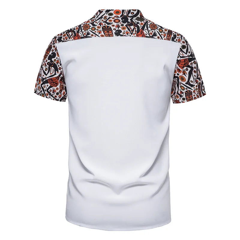 African Print Casual Shirt