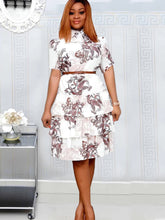 Load image into Gallery viewer, Women Printed Cake Dress