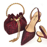 Fashion Shoe And Stone wine Bags