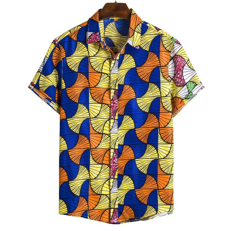 Printed Short-sleeved Shirt