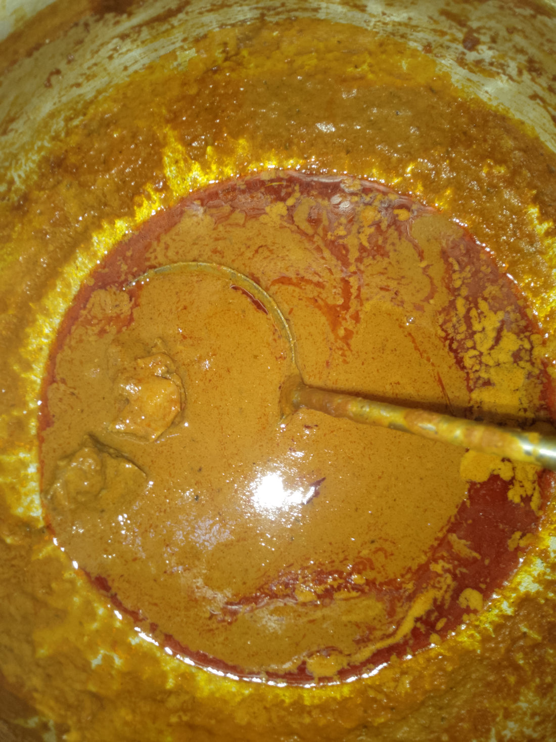 Palm nut soup — representative serving image for Abemudro Palm Nut Soup Base; packaging may vary