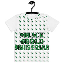 Load image into Gallery viewer, Black Kids crew neck t-shirt