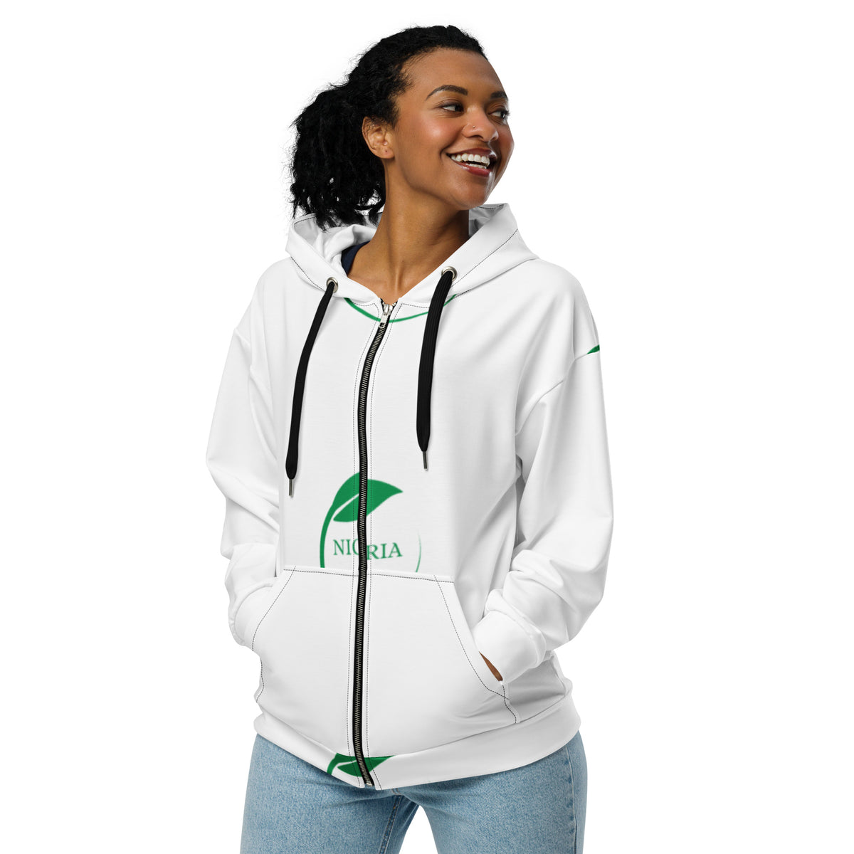 Unisex zip hoodie