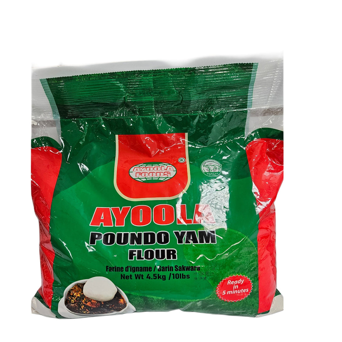 Ayoola Poundo Yam Flour 10 lb
