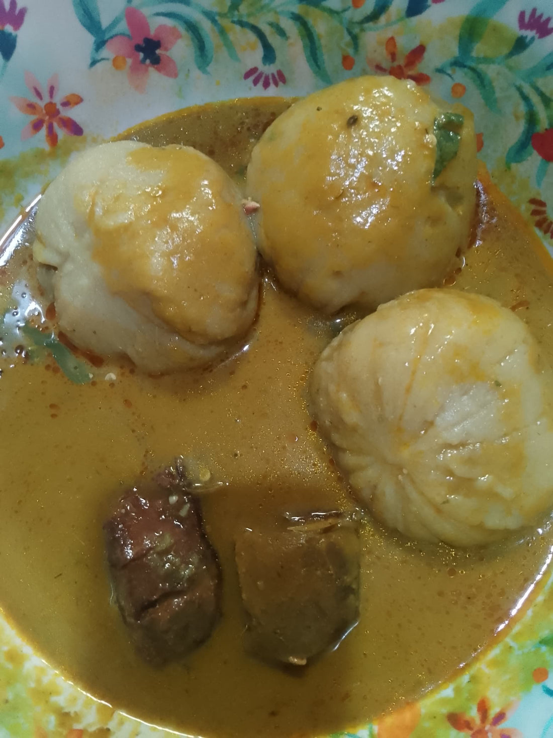 Prepared banku — representative serving image for Banku Mix; packaging may vary