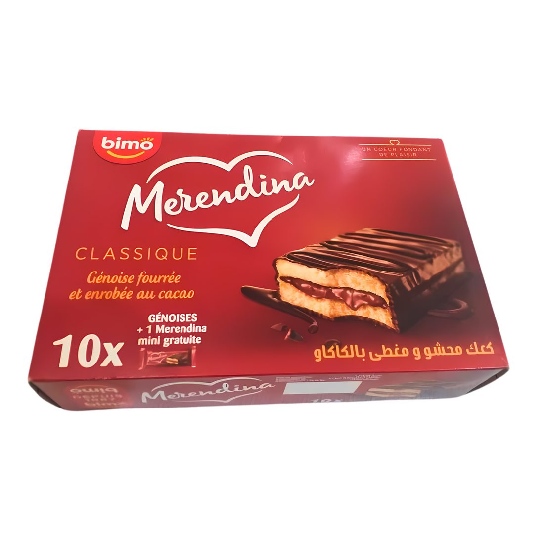 Bimo Merendina Chocolate Filled Cakes 10 Pack