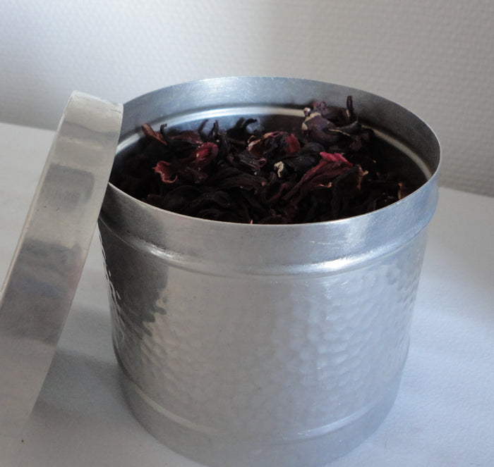 Bissap dried sorrel flowers — representative ingredient image; packaging may vary