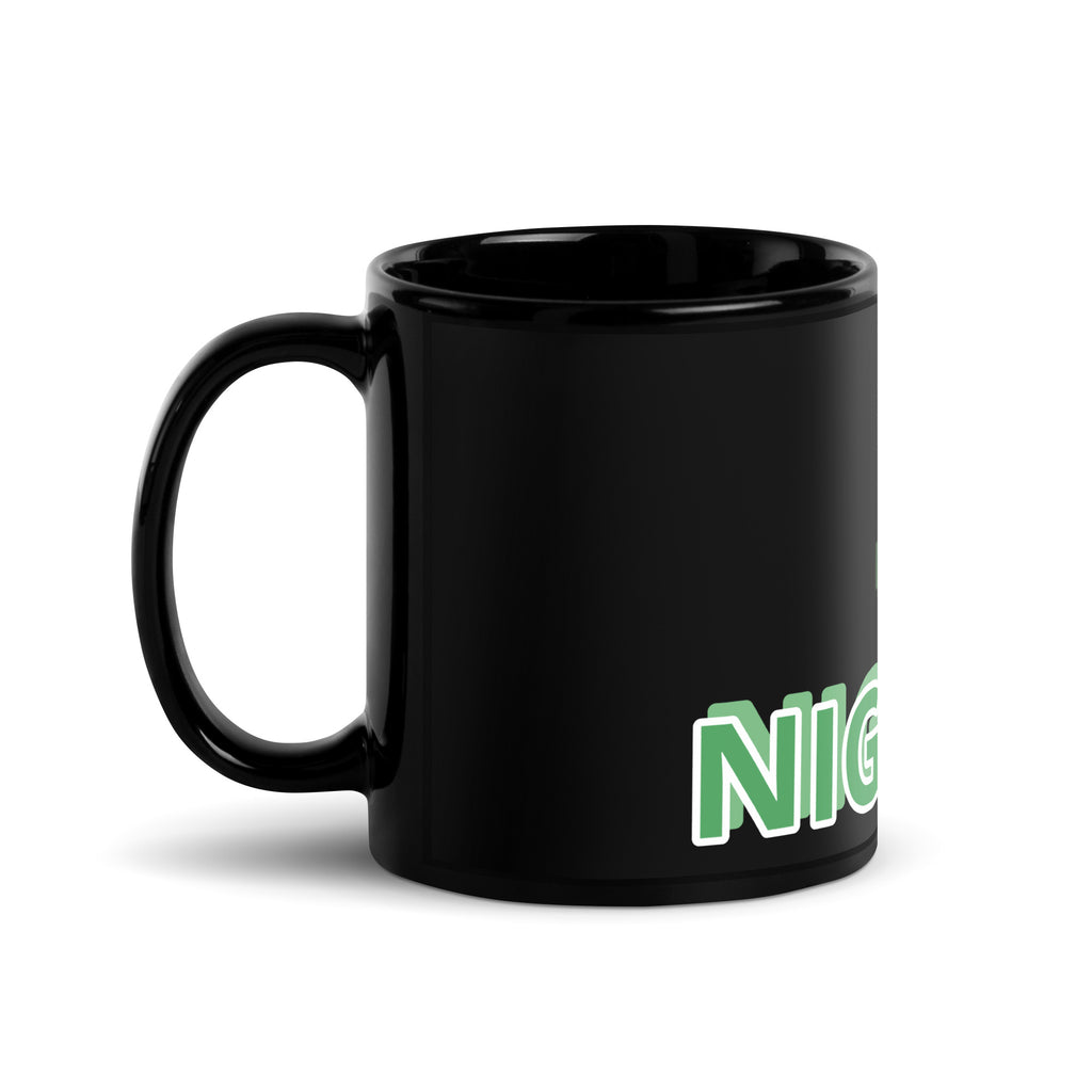 Black Glossy Mug