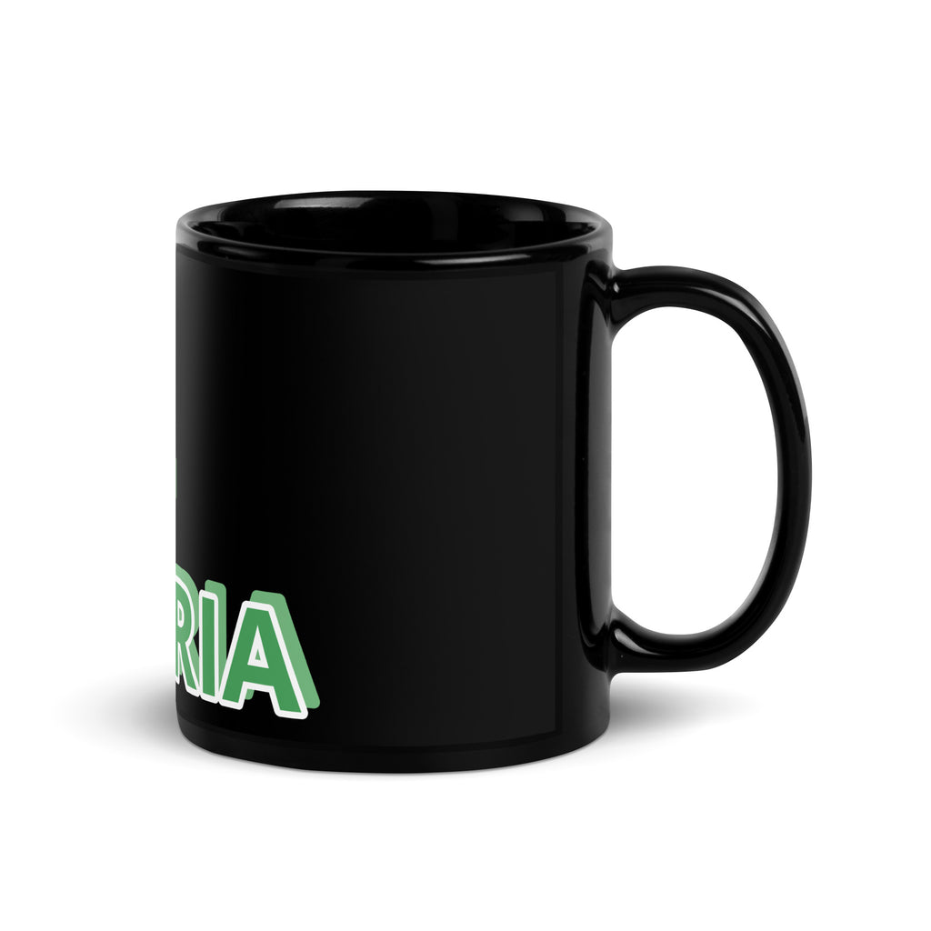 Black Glossy Mug