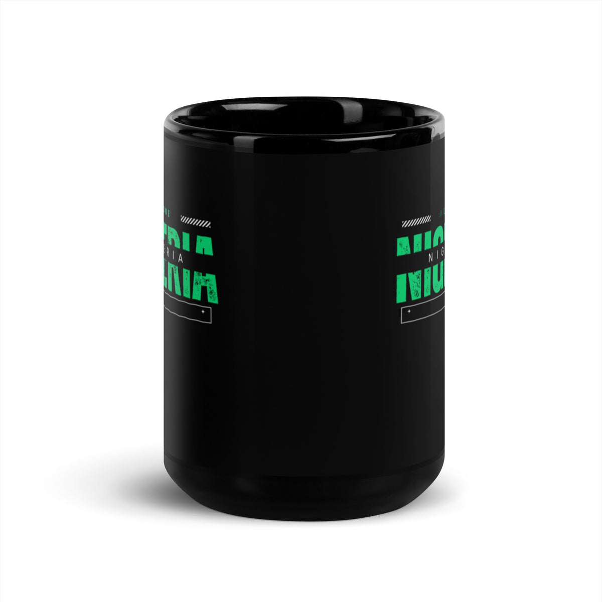 Black Glossy Mug