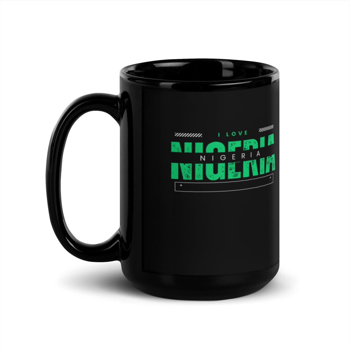 Black Glossy Mug