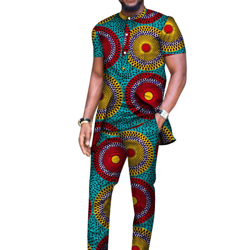 African Men's Long-sleeved T-shirt