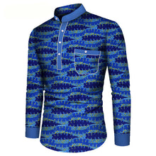 Load image into Gallery viewer, Men&#39;s Printed Casual Shirt