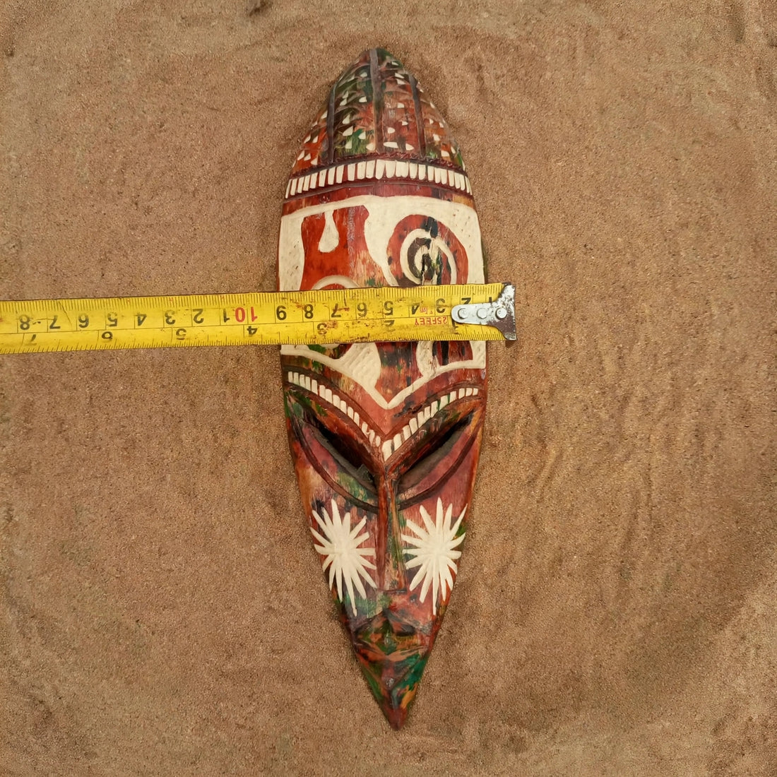 Set of three handmade Ghanaian wooden African wall masks featuring traditional carving and decorative details. Authentic African wall art handcrafted in Ghana by skilled artisans, ideal for living room décor, office decoration, and cultural art collections. Unite Root Africa.