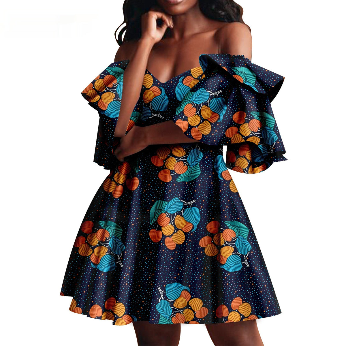 African Women's Party Dress