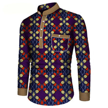 Load image into Gallery viewer, African Men&#39;s Printed Casual Shirt