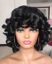 Load image into Gallery viewer, African Black Curly Wig