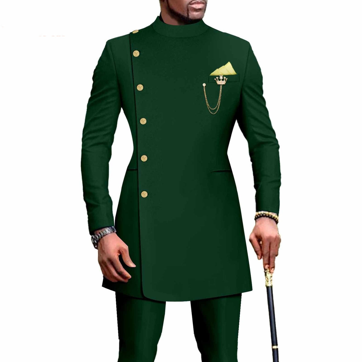 African Men's Two-piece Set