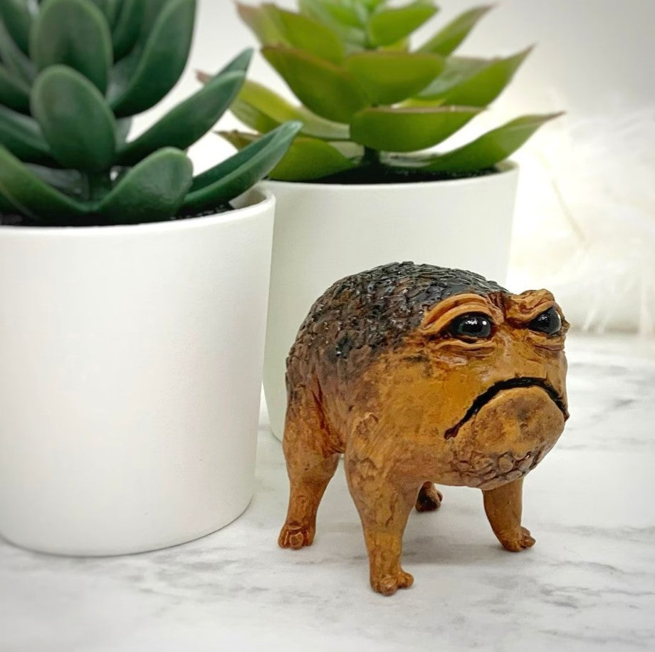 African Rain Frog Toad Statue Ornaments