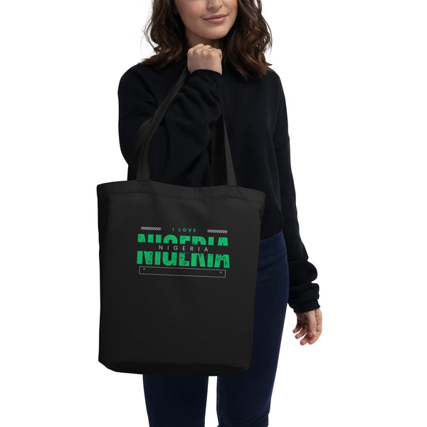 Nigeria Print Eco Tote Bag