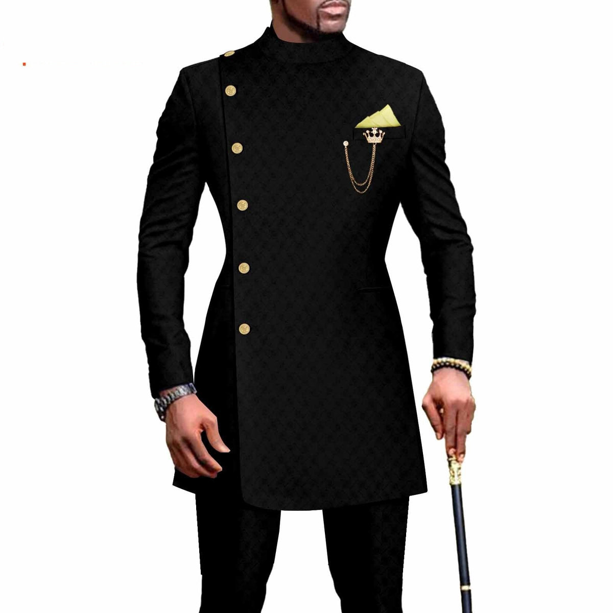 African Men's Two-piece Set