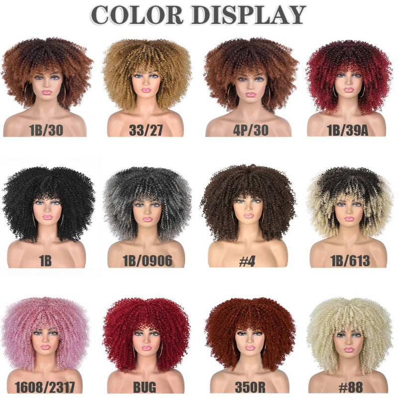 r Afro Wig Headgear