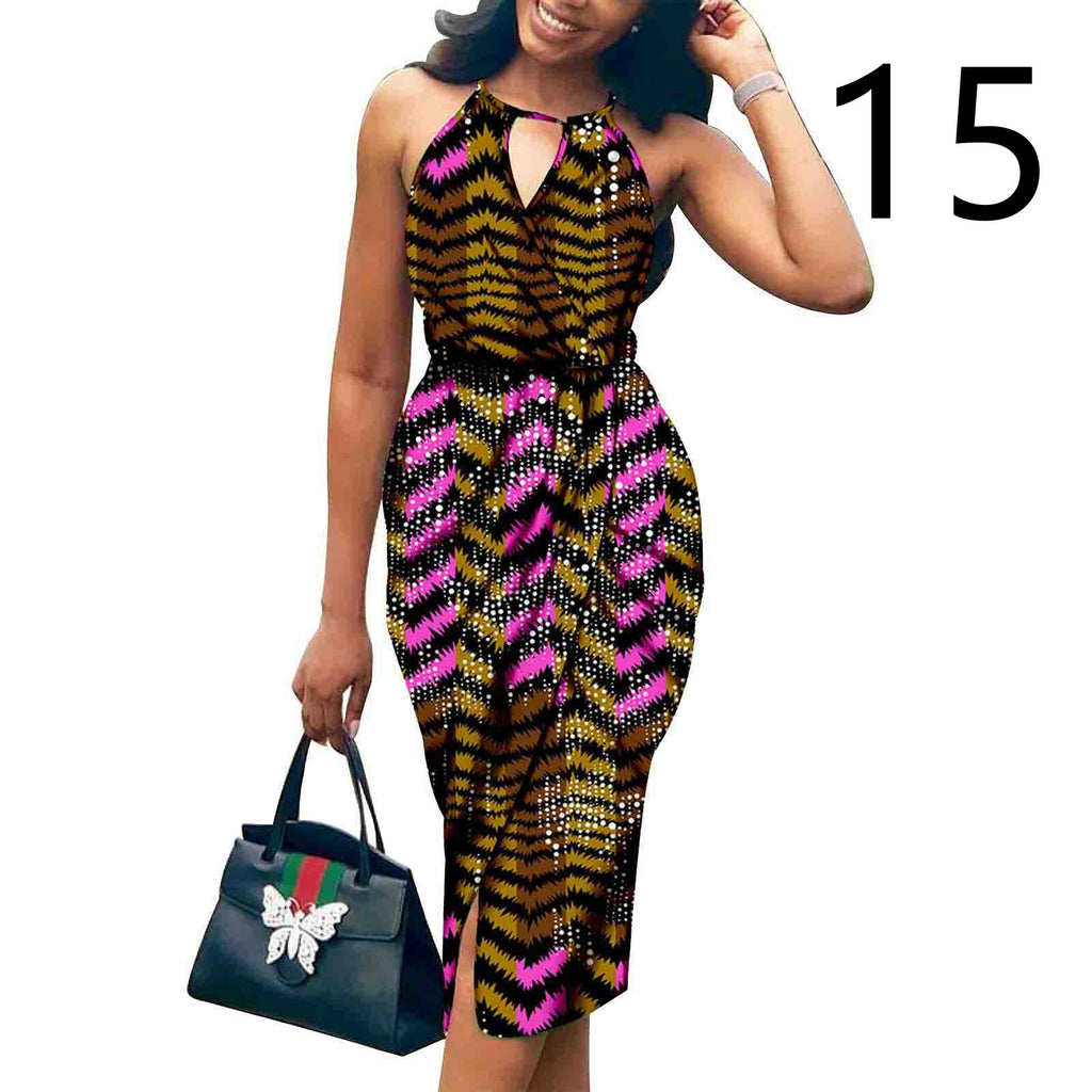 African Ethnic Printed Dress