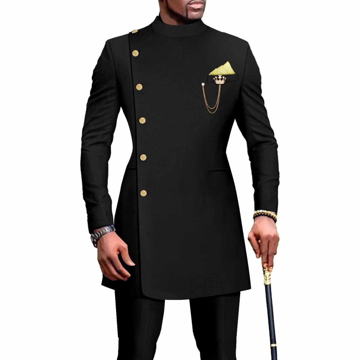 African Men's Two-piece Set