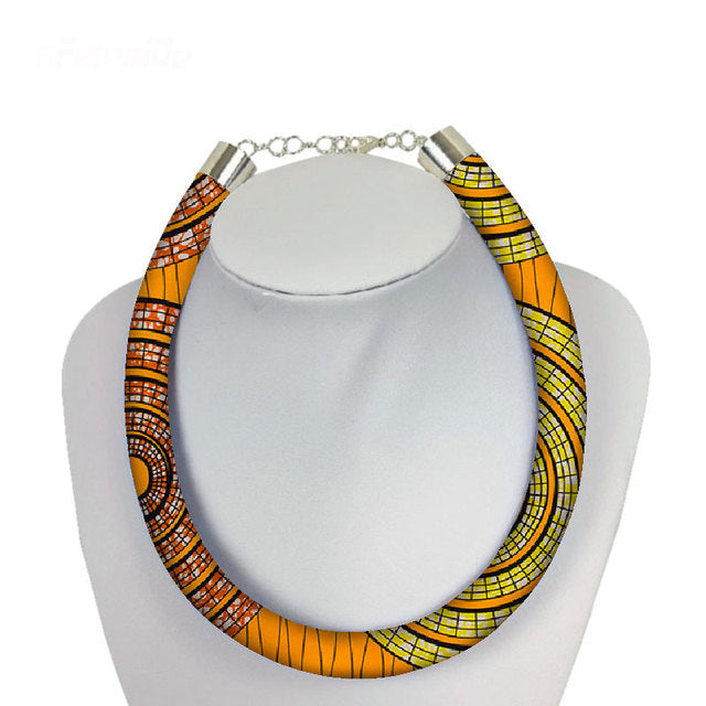 Geometric African Ethnic Necklace