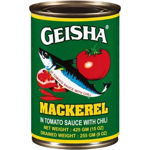 Geisha Mackerel in Tomato Sauce with Chili 15 oz