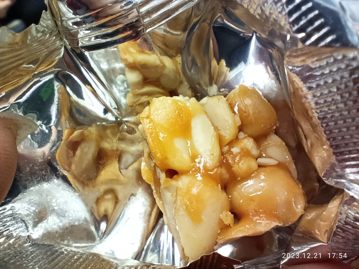 Peanut brittle-style snack — representative image for Kaneshie Market Peanut Cake; packaging may vary