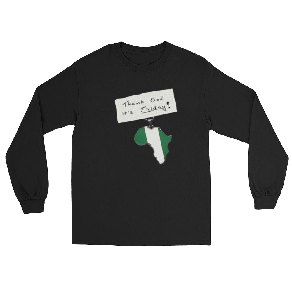 Nigerian Men’s Long Sleeve Shirt