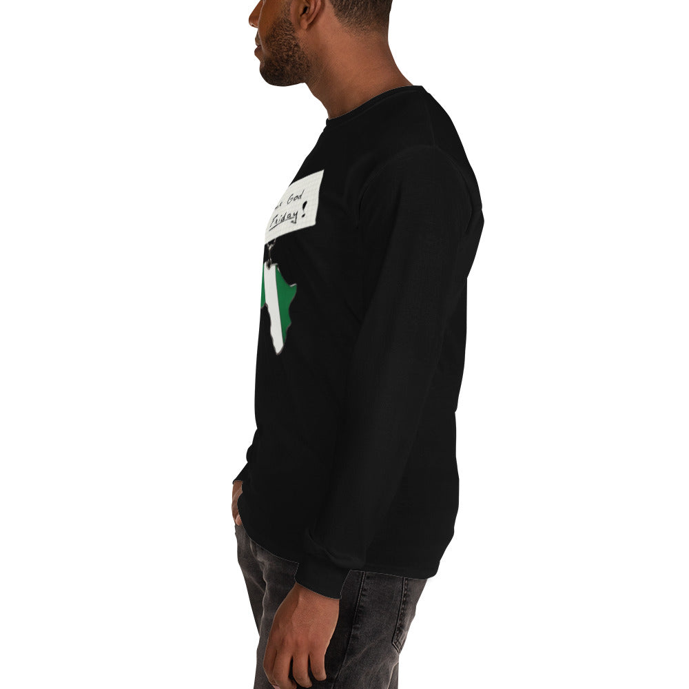 Nigerian Men’s Long Sleeve Shirt