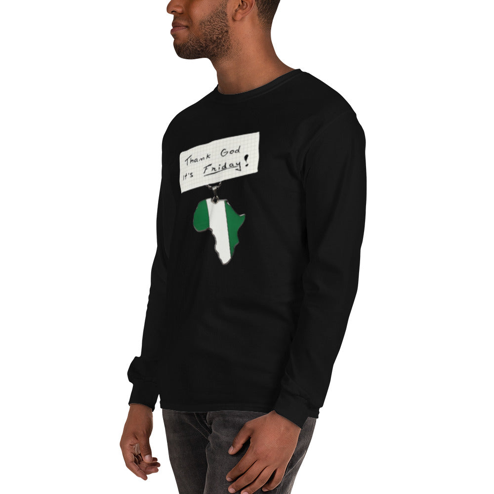 Nigerian Men’s Long Sleeve Shirt