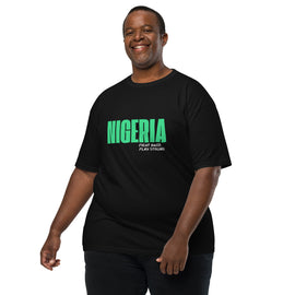 Nigeria Men’s premium heavyweight tee