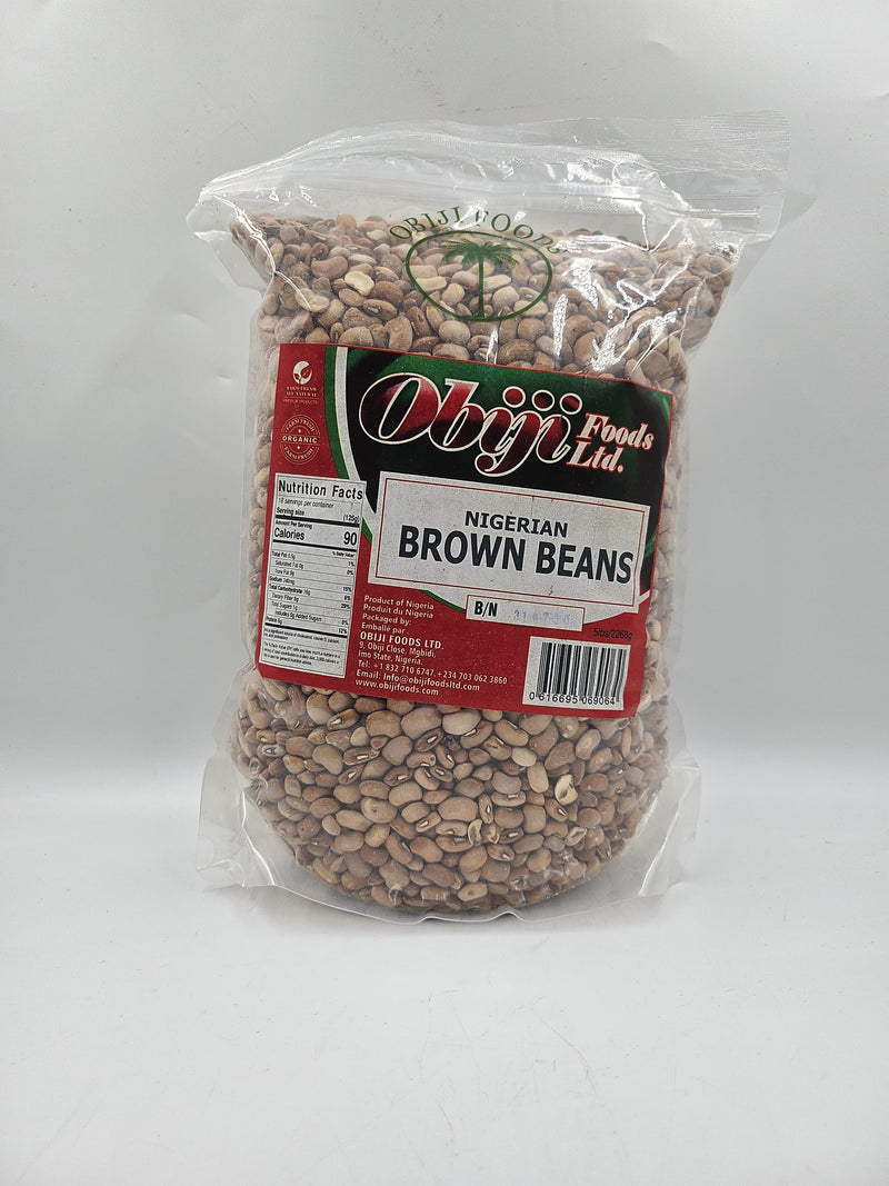 Obiji Nigerian Brown Beans 5 lb