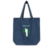 Load image into Gallery viewer, Organic denim tote bag